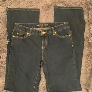 Michael Kors boot leg jeans  size 4